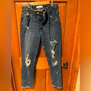 Womens skinny high rise jeans